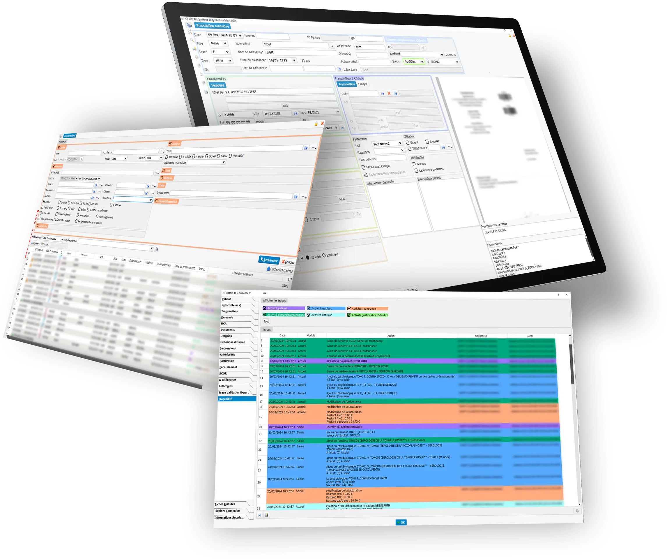 Logiciel SIL, Système d’Information de Laboratoire, Laboratoire de biologie médicale, Middleware laboratoire, Automatisation laboratoire, Interopérabilité santé, Digitalisation pré-analytique, flux de prélèvement digitalisé, Sécurité des données médicales, Solutions pour laboratoires privés, Éditeur de logiciel santé, Editeur de logiciel de biologie médicale, Technologie pour laboratoires connectés